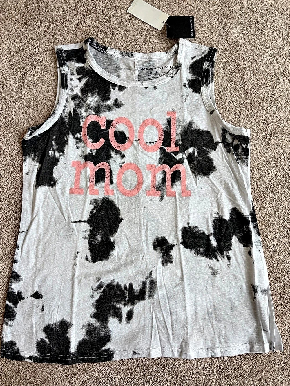 NWT Cool Mom Tank Tee Medium